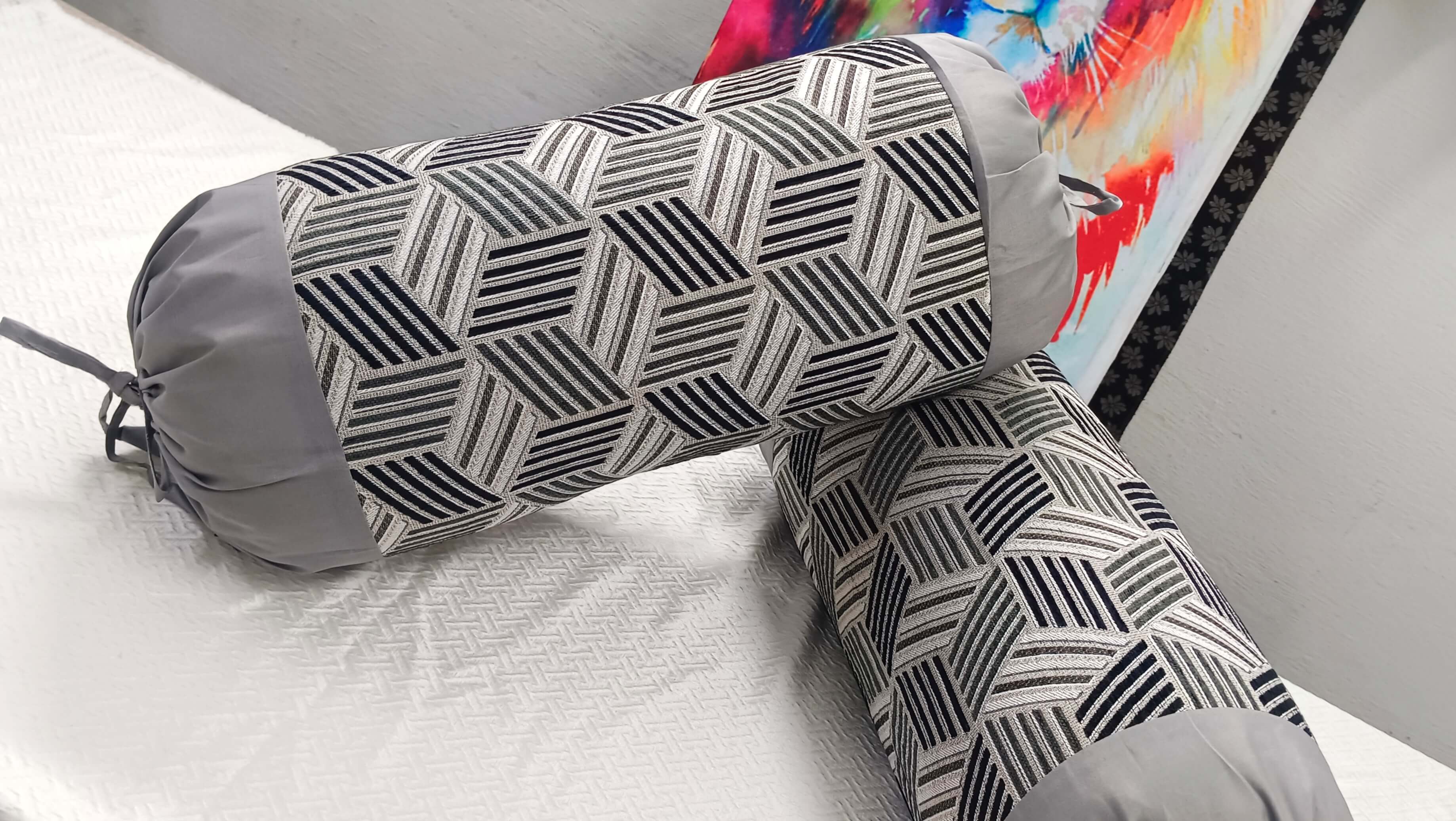 Grey Criss Cross