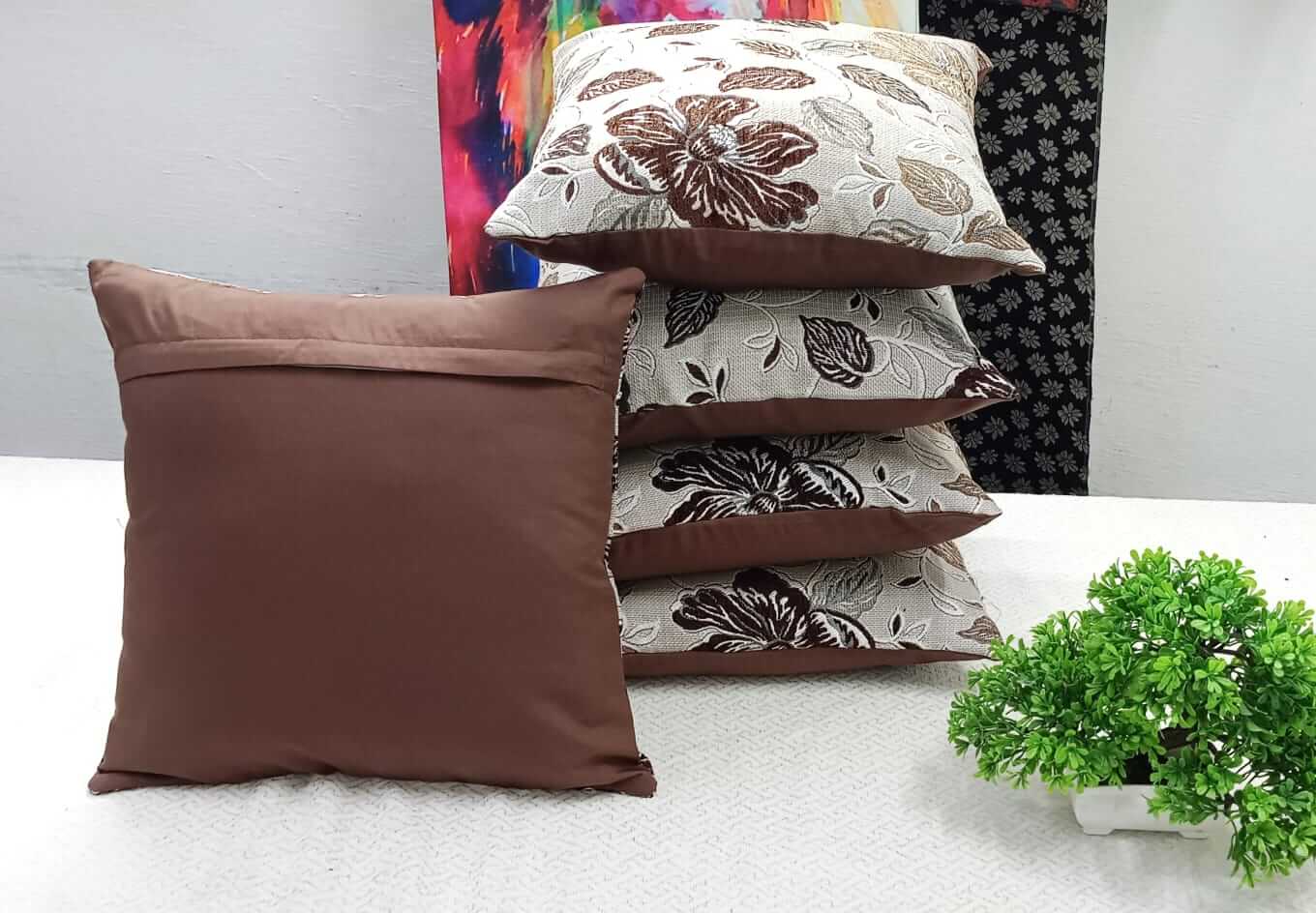 Brown Floral