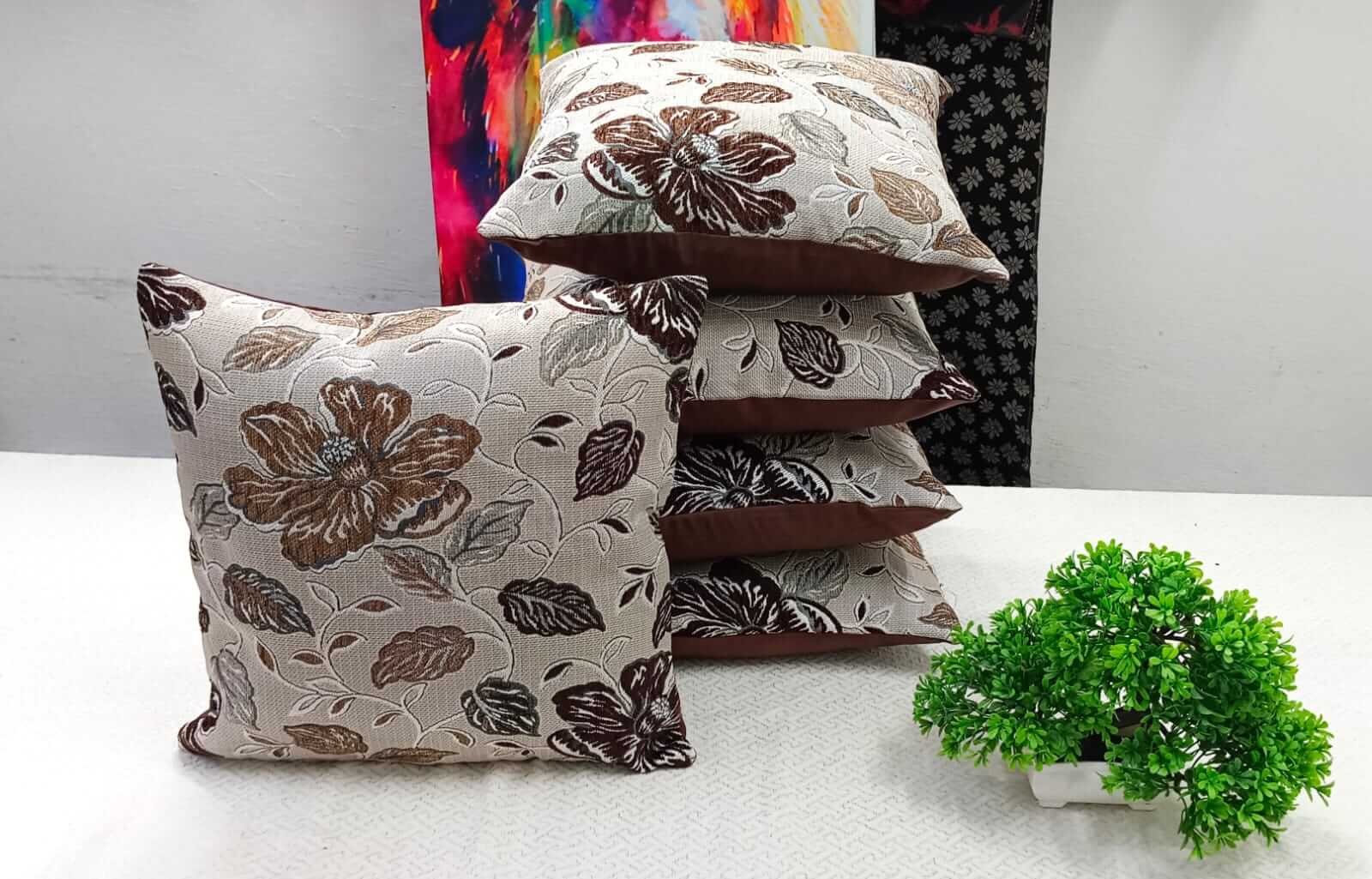 Brown Floral